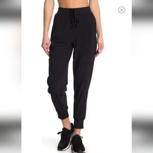 NWOT By Zella Classic Black Women's Joggers, On the Move Pocket Joggers, Size M